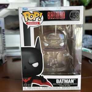 Funko Pop Exclusive Pop! DC Heroes #458 Batman Beyond CHASE Edition W/Protector.